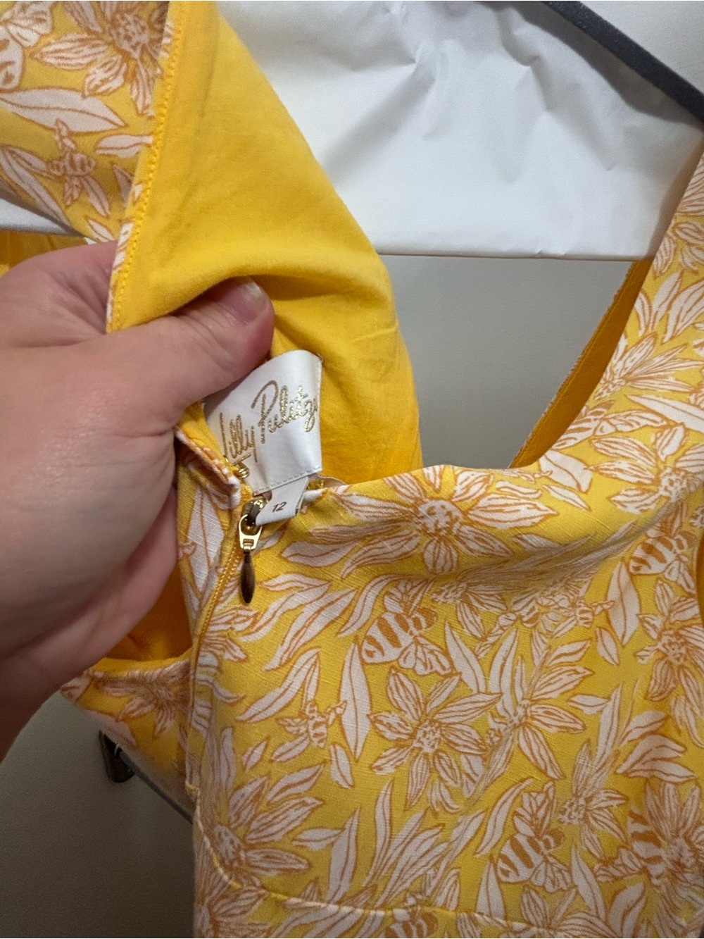 Lilly Pulitzer Avlyn Maxi Dress Honeycomb Hideaway Engineered, Like New - Picture 8 of 10